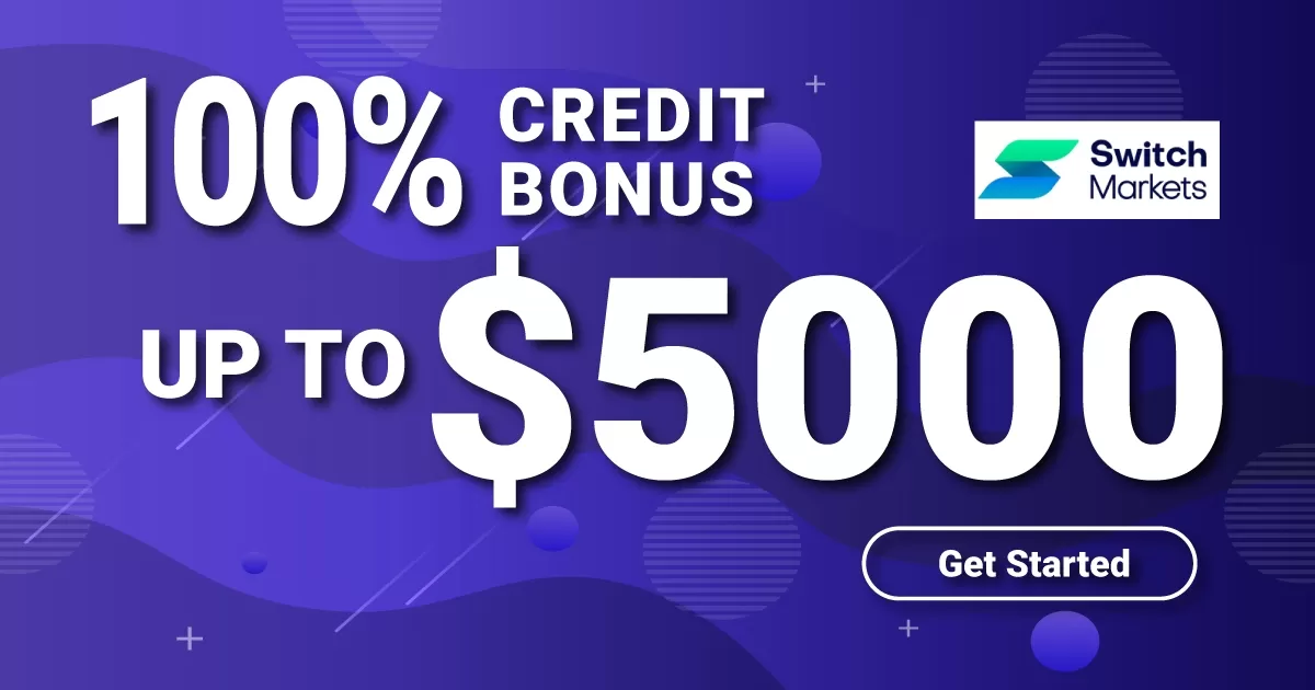 SwitchMarket 100% Trading Credit Bonus
