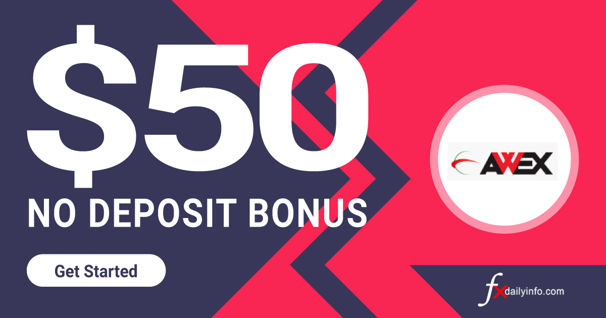 Awex 50 USD Forex No Deposit Bonus
