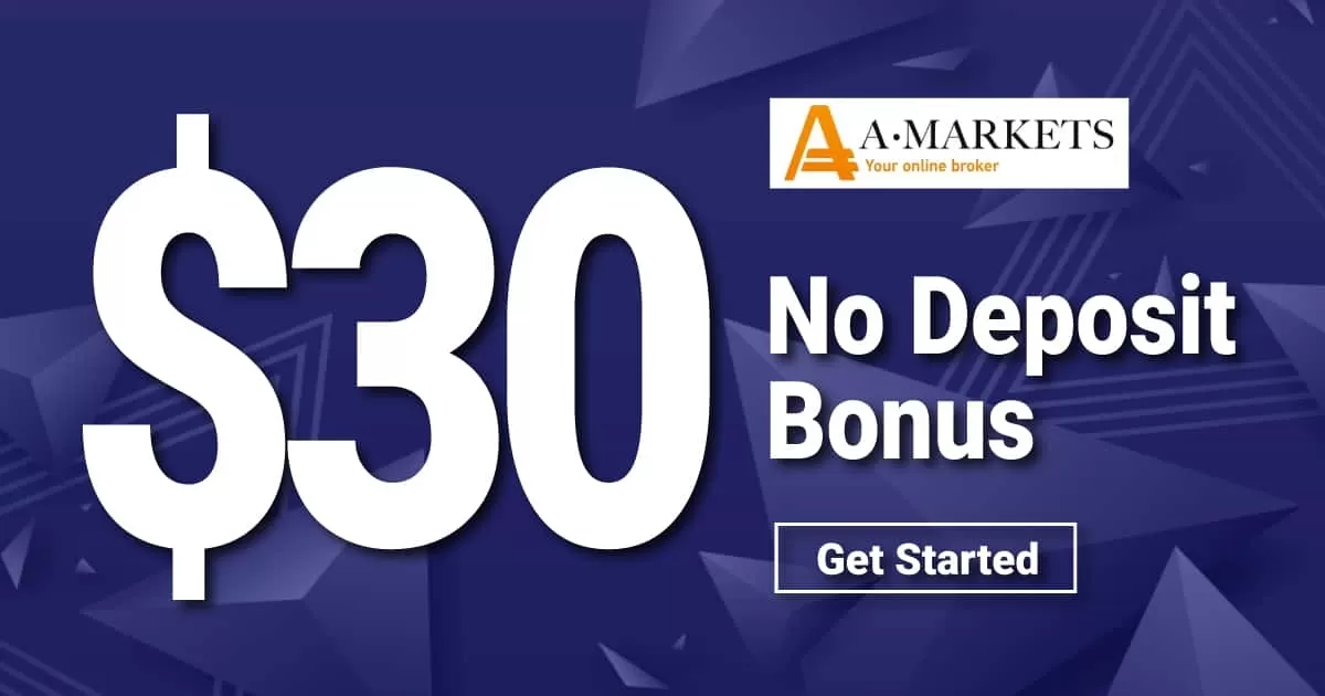 Get Free $30 Welcome Bonus on A.Markets