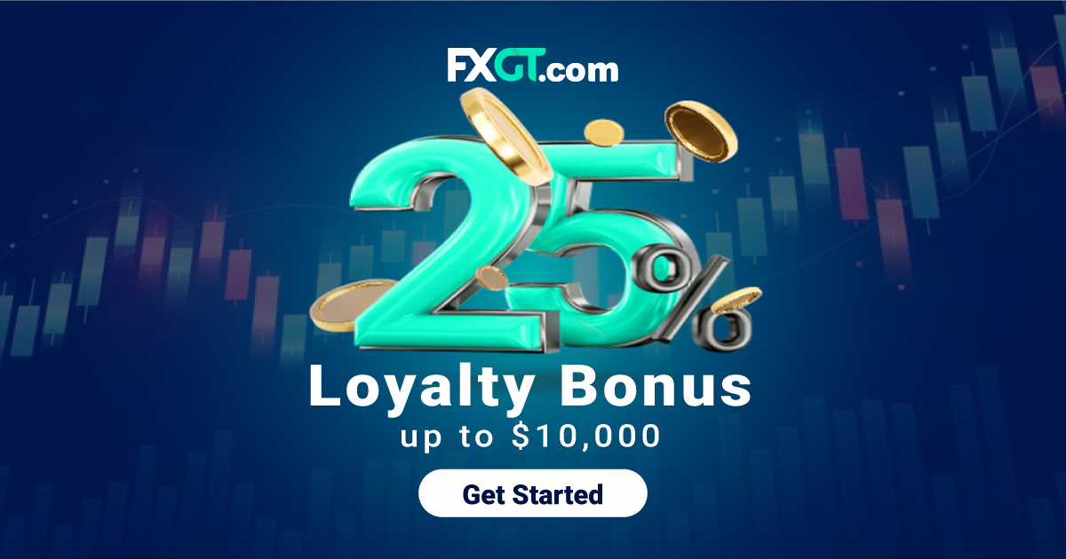 25% Forex Loyalty Bonus up to $10000 by FXGT
