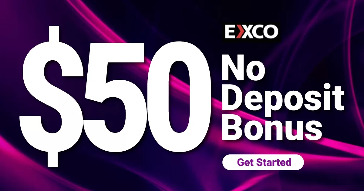 EXCO Trader $50 Forex No Deposit Bonus