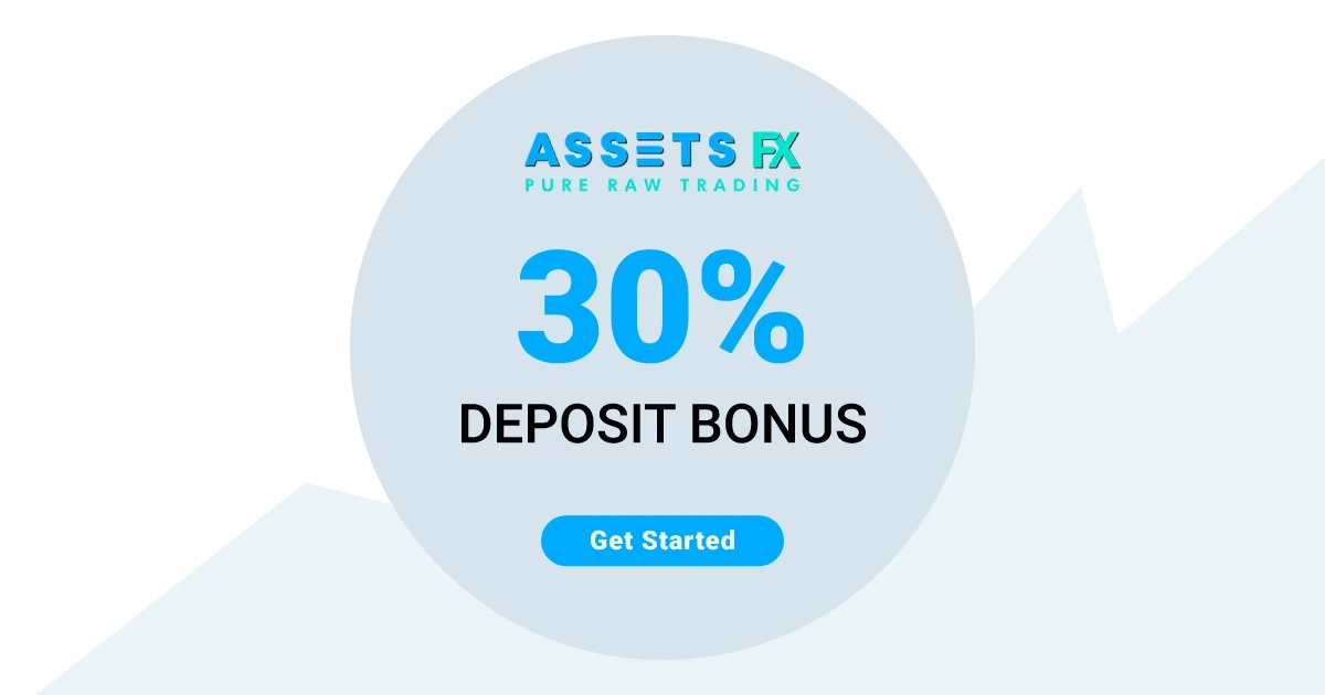 Get a 30% Tradable Bonus from AssetsFX