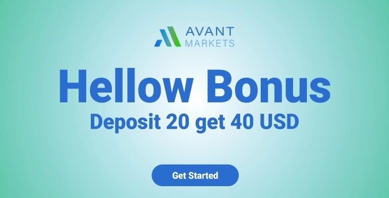 Forex Hello Bonus 40 USD at Avant Markets