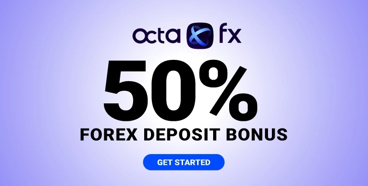 Forex 50% Bonus on all of Your Deposit in OctaFX
