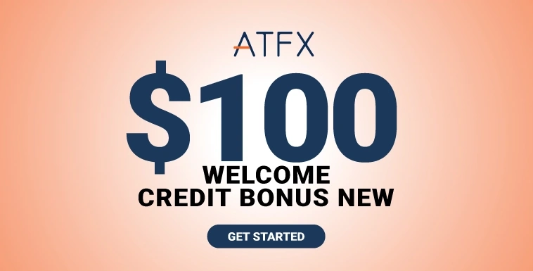 Forex 100 USD Welcome Credit Bonus from the ATFX Broker