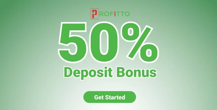 Profitto Forex Deposit Bonus 50%
