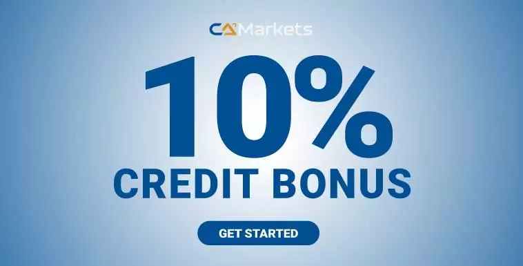 Special 10% Credit Bonus Offer from CA Markets