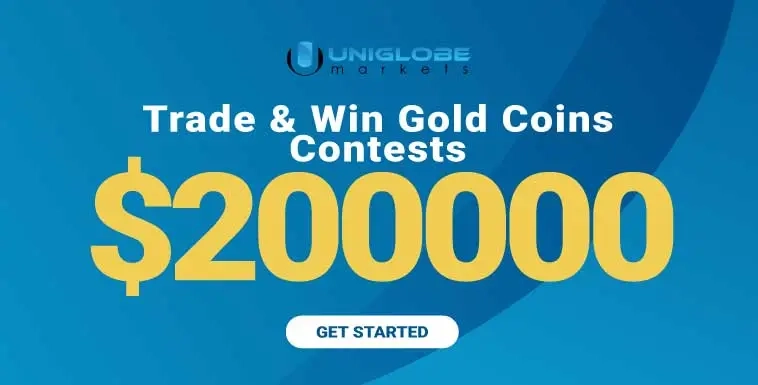 Trade and win Gold Coins of $200000 at Uniglobe Markets