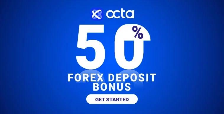 Forex 50% Each Deposit Bonus through Octa