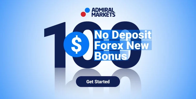 New Forex $100 No Deposit Bonus launched by AdmiralMarkets