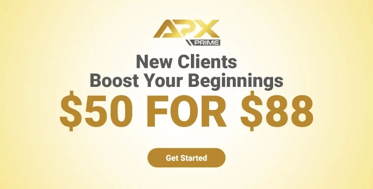 Welcome New Traders $88 Deposit Bonus at APX Prime