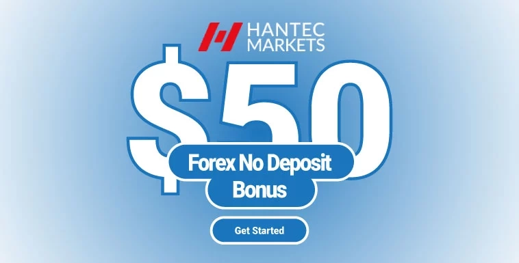 Free Credit $50 New No Deposit Bonus by Hantec Markets