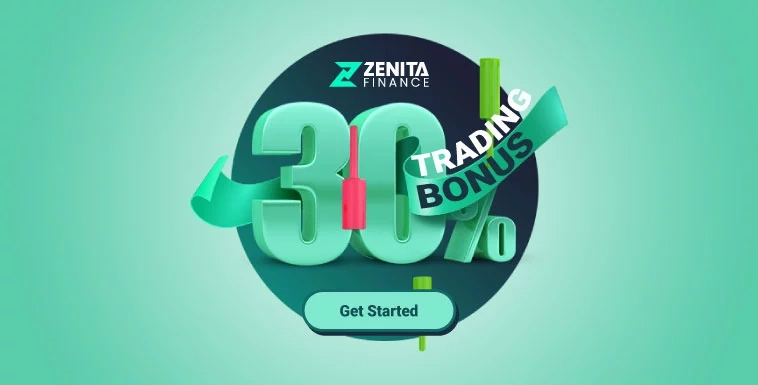 Forex Trading 30% New Bonus on Deposit at Zenita Finance