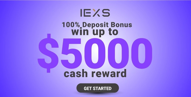 Cash Rewards of $5000 Forex on New Deposit at IEXS
