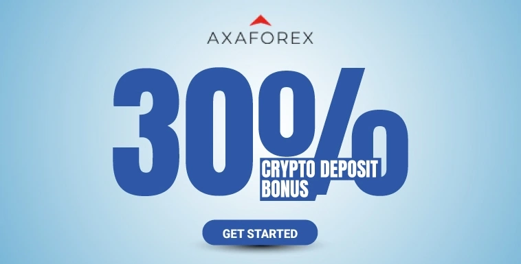 Axaforex Offers 30% Crypto Trading Bonus of $10000 New
