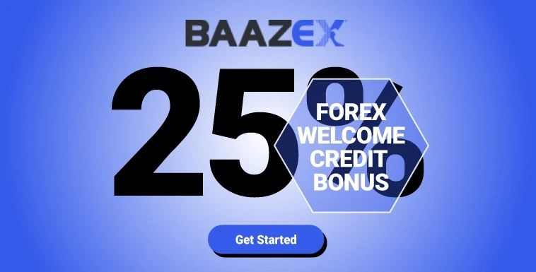 Baazex Offers a Forex New 25% Welcome Deposit Bonus for all