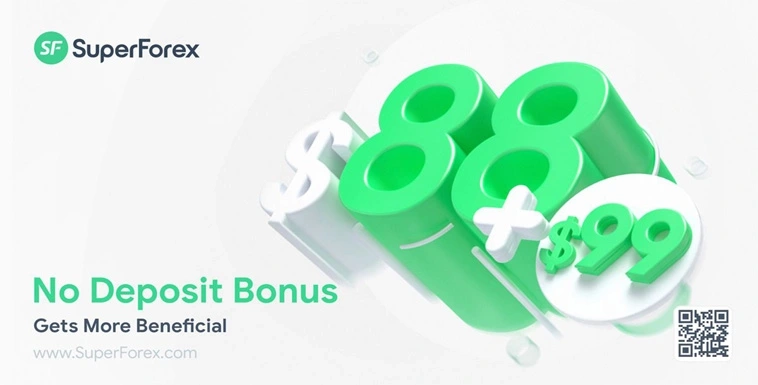 SuperForex is providing a Forex No Deposit Bonus of 99 USD