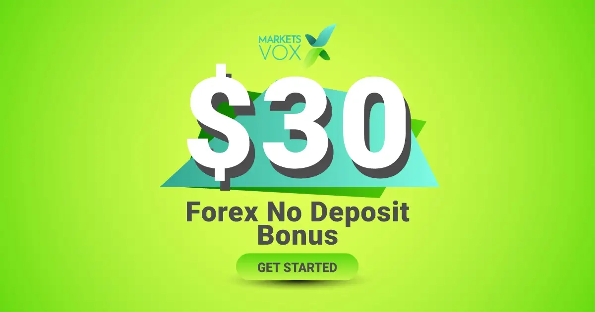 MarketsVox $30 Forex No Deposit Bonus Exclusive Promotion