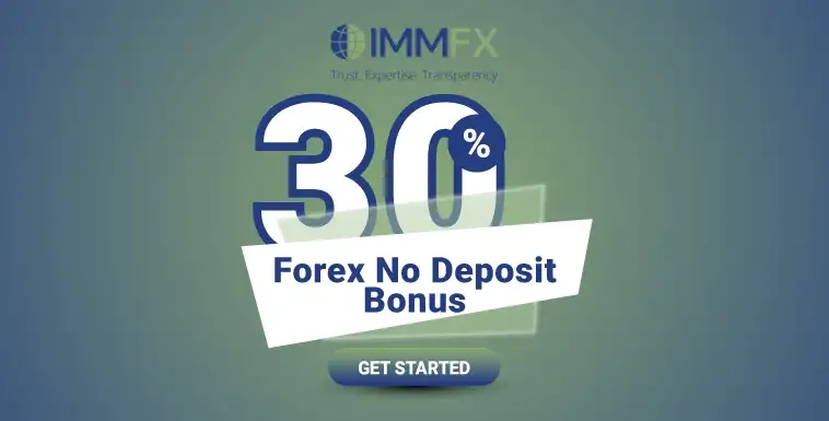 Get a 30% Welcome Credit Bonus Promotion with IMMFX