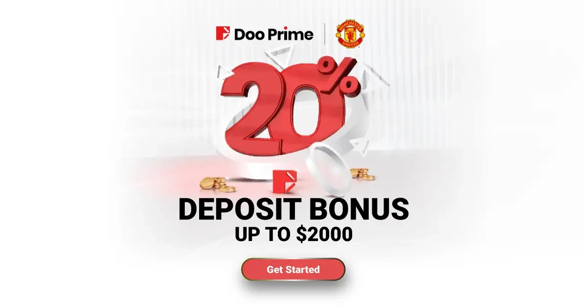 Forex New 20% Deposit Bonus Promotion at Doo Prime