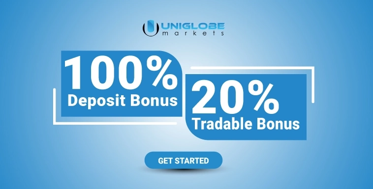 100% Deposit and 20% Tradable Bonus with Uniglobe Markets