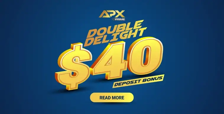 APX Double Delight $40 Deposit Bonus for Earning profits