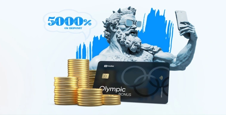 Zetradex is offering 5000% Olympic Forex Deposit Bonus