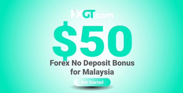FXGT $50 No Deposit Forex Bonus for Malaysian Traders