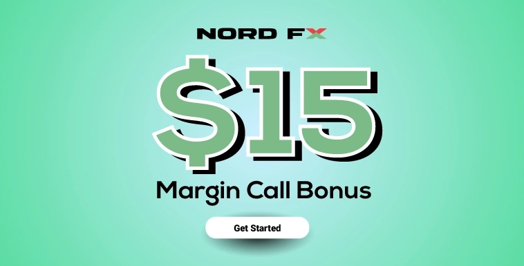 Get a Forex $15 Margin Call Bonus on lots from NordFX
