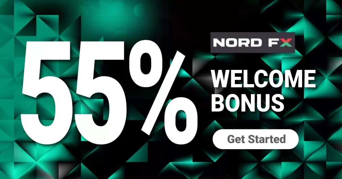 55% Forex Welcome Bonus offer on NordFX