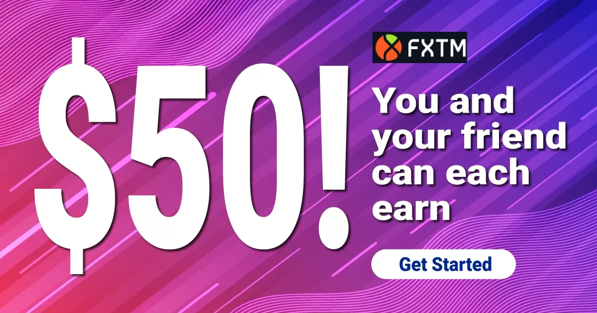 Get FXTM 50$ Per Referral Bonus