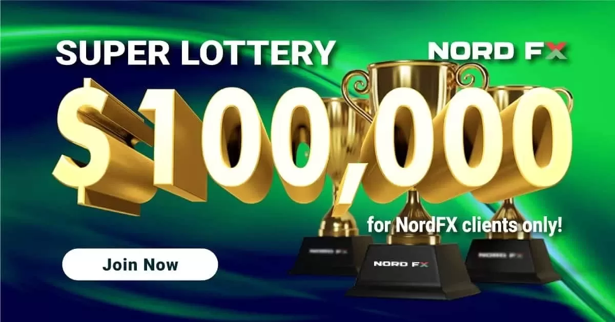 Win $100000 to take part in Super Lottery on NordFX