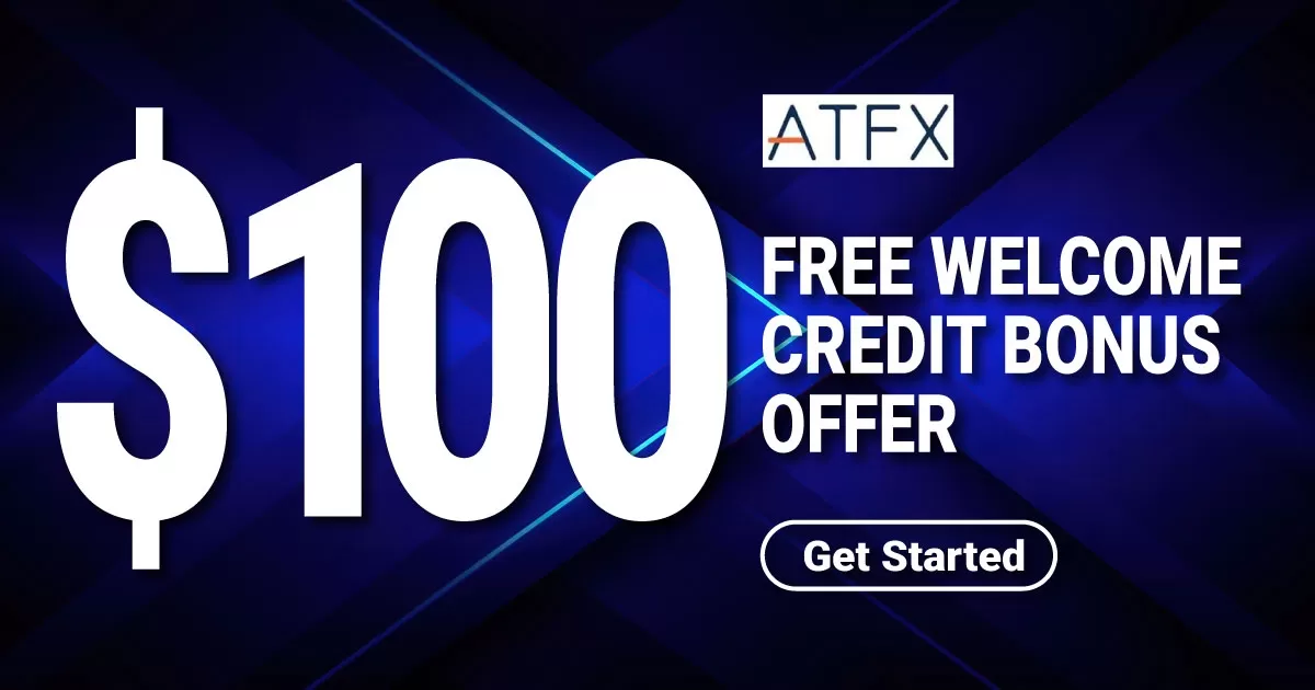 Get ATFX $100 Free Welcome Credit Bonus 