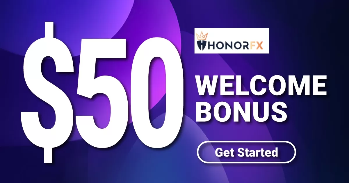 HonorFX $50 Forex No Deposit Bonus Offer