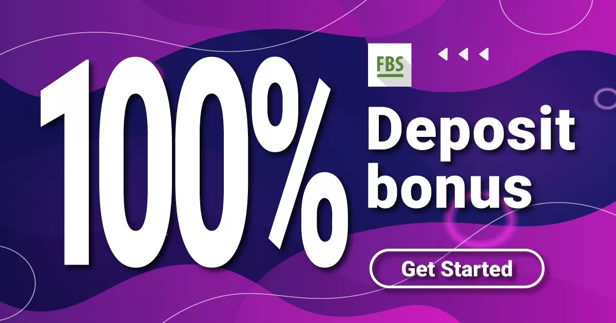 Receive 100% Deposit Bonus on FBS