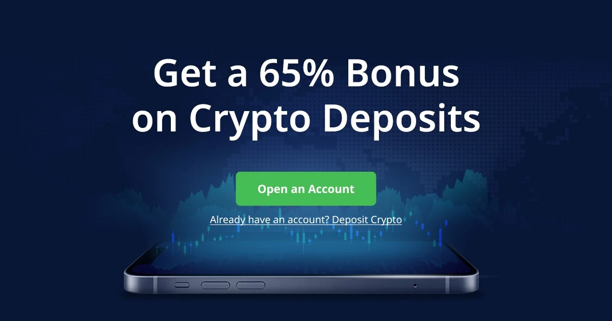 FXChoice 65% Bonus on Cryptocurrency Dep