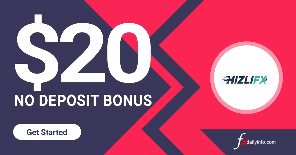 HizliFX 20 USD Forex No Deposit Bonus 2022