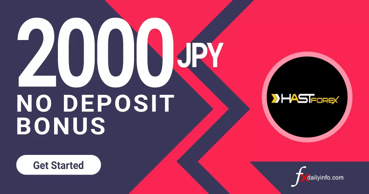 HastForex 20000 JPY Forex No Deposit Bonus