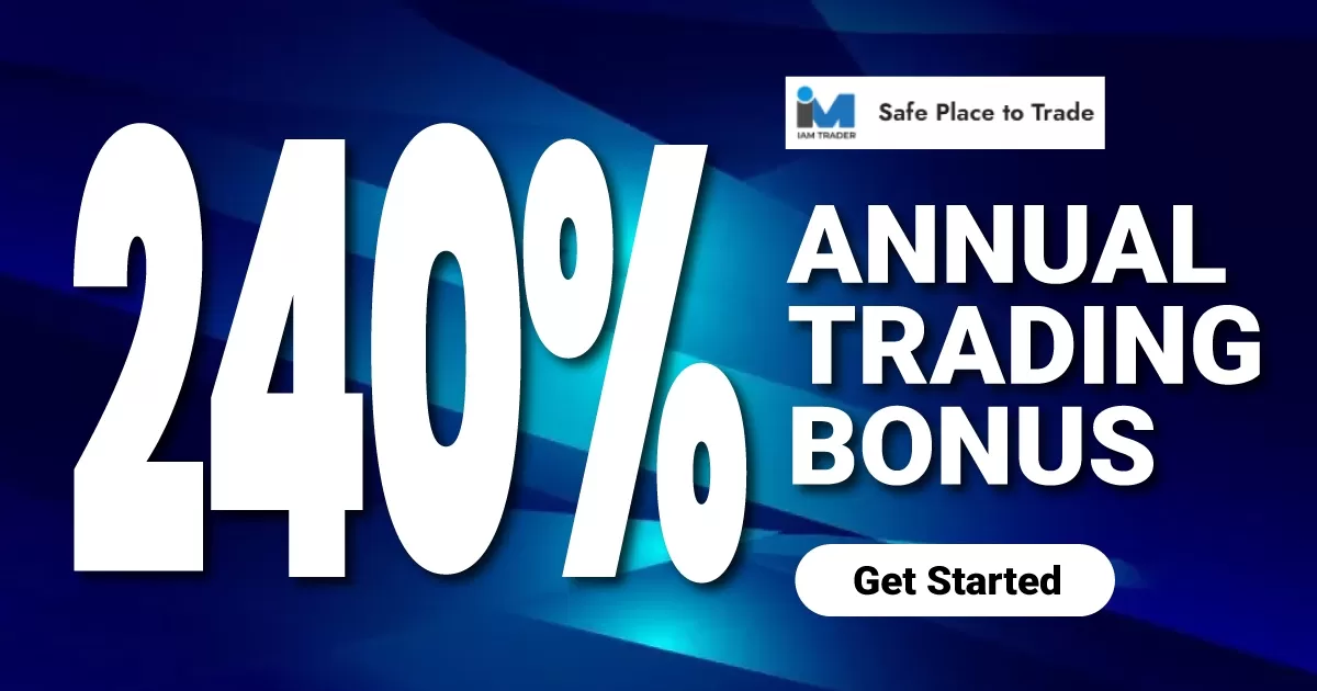 Earn up to 240% Annual Bonus from Iam-Trader