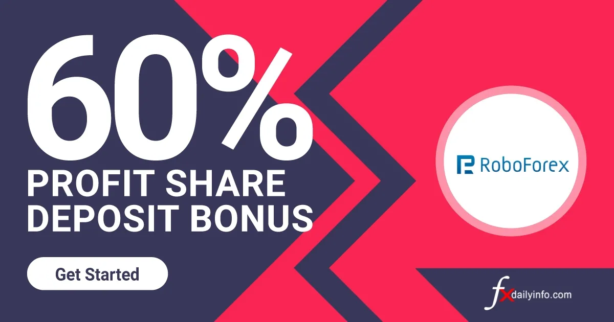 60% Profit Share Deposit Bonus from RoboForex