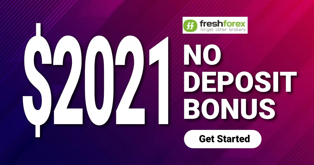 FreshForex 2021 USD No Deposit Bonus