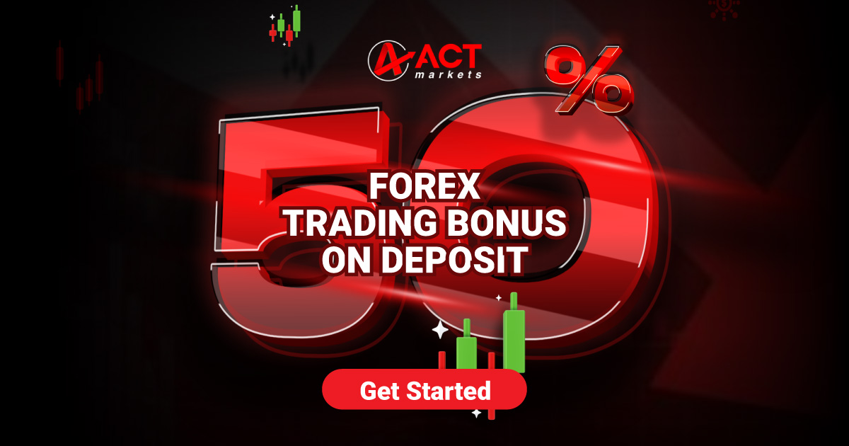 Achieve a Forex 50% Deposit Bonus from ACT Markets