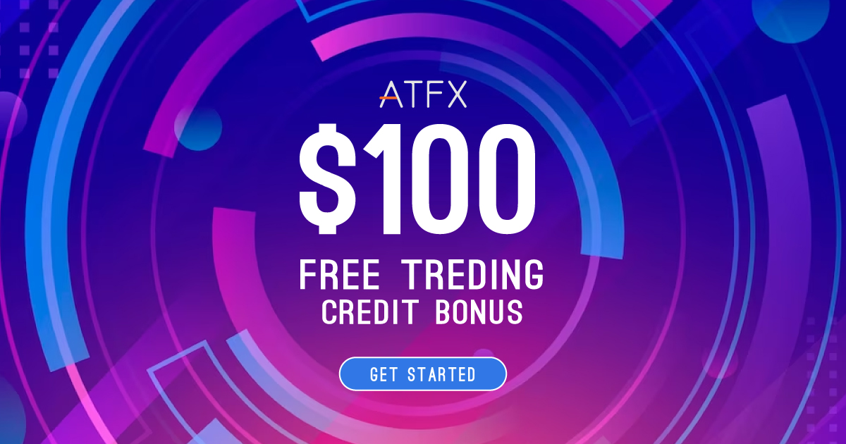 ATFX offers $100 Free Credit Welcome Bonus