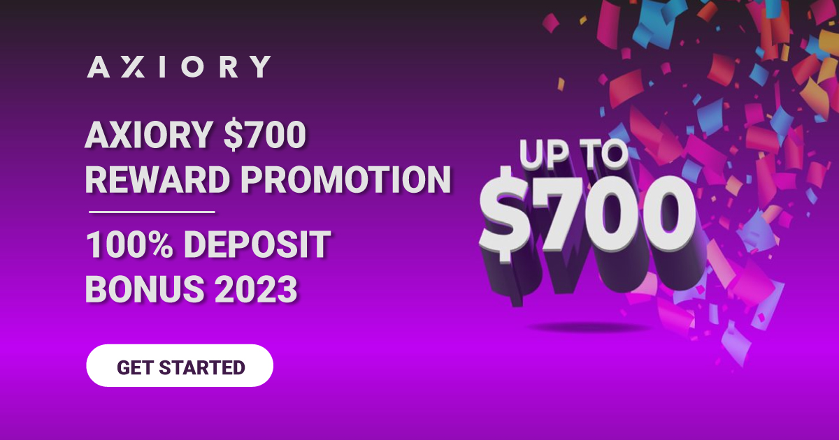 Axiory $700 Reward Promotion, 100% Bonus 2023