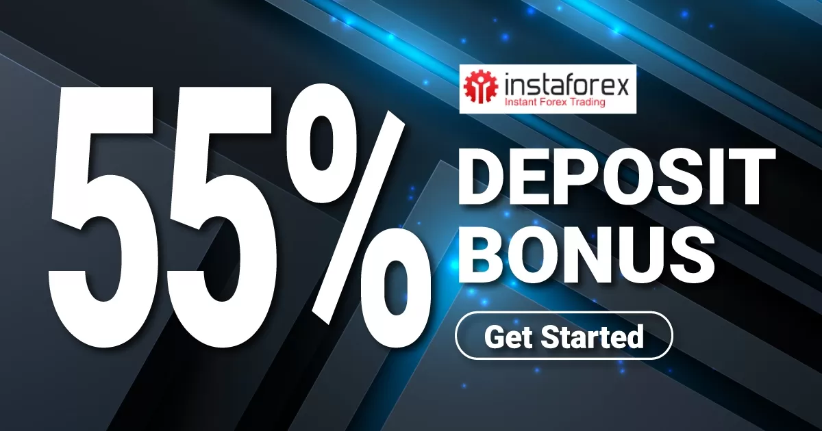 Get 55% Deposit Bonus from InstaForex