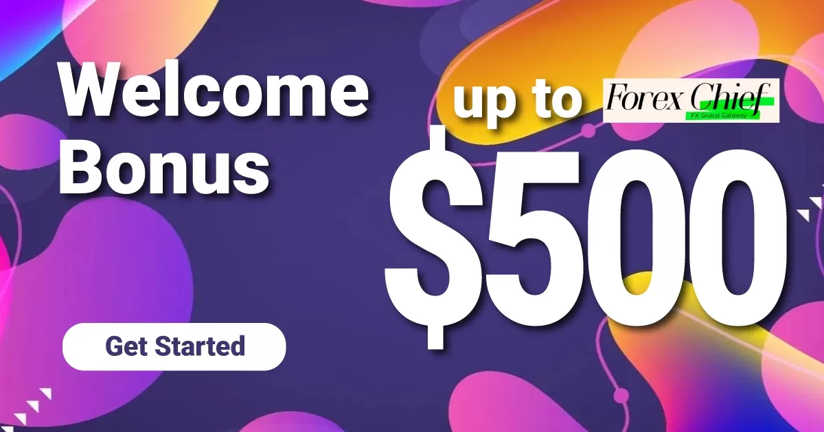 Get Forex Welcome Bonus up to $500