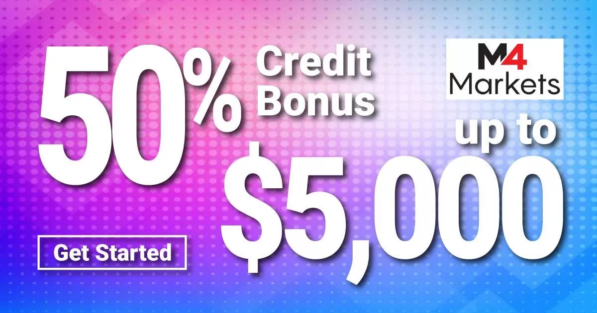 Enjoy 50% Deposit Bonus on M4 Markets