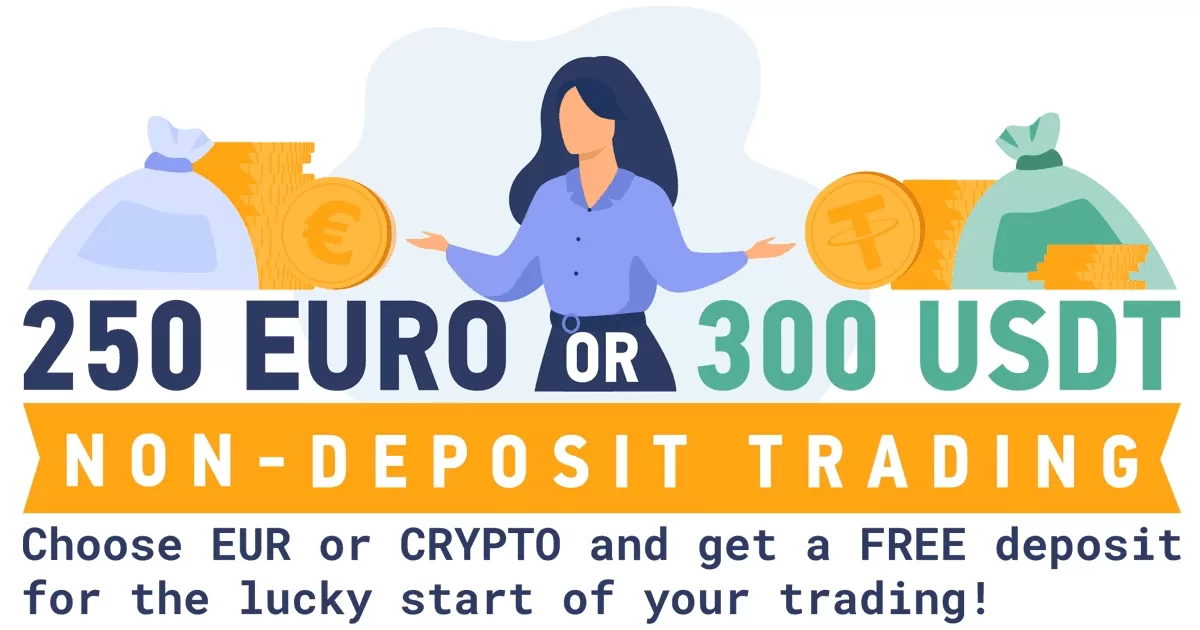 Get 250 Euro or 300 USDT of Non Deposit Bonus from LH Crypto