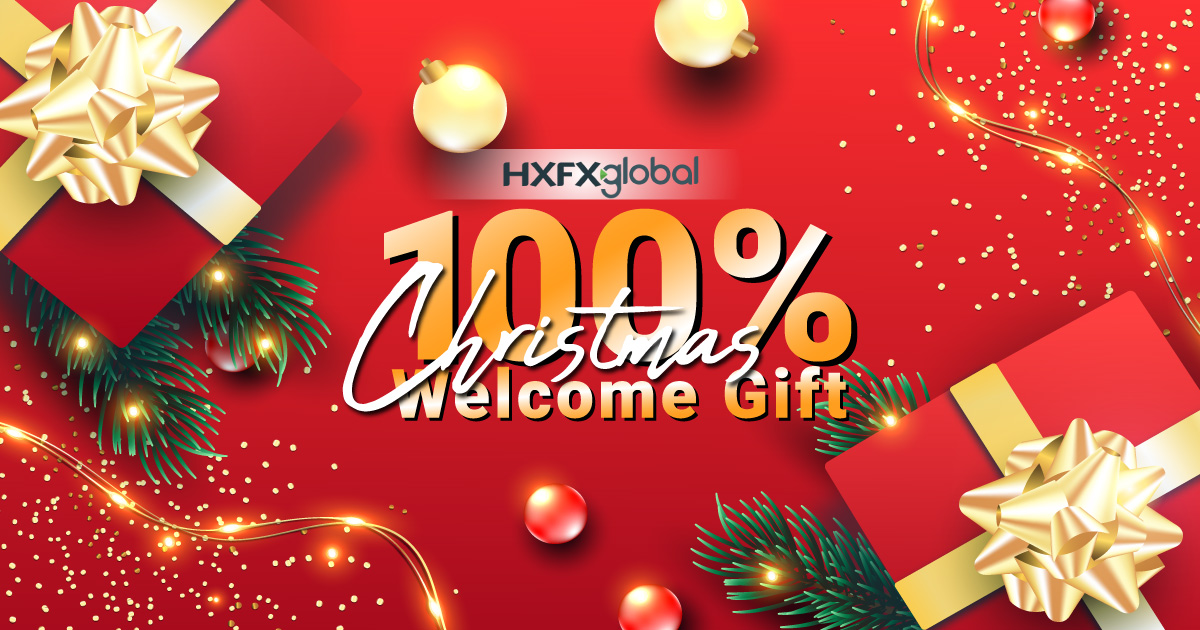HXFX Global 100% Christmas Welcome Gift