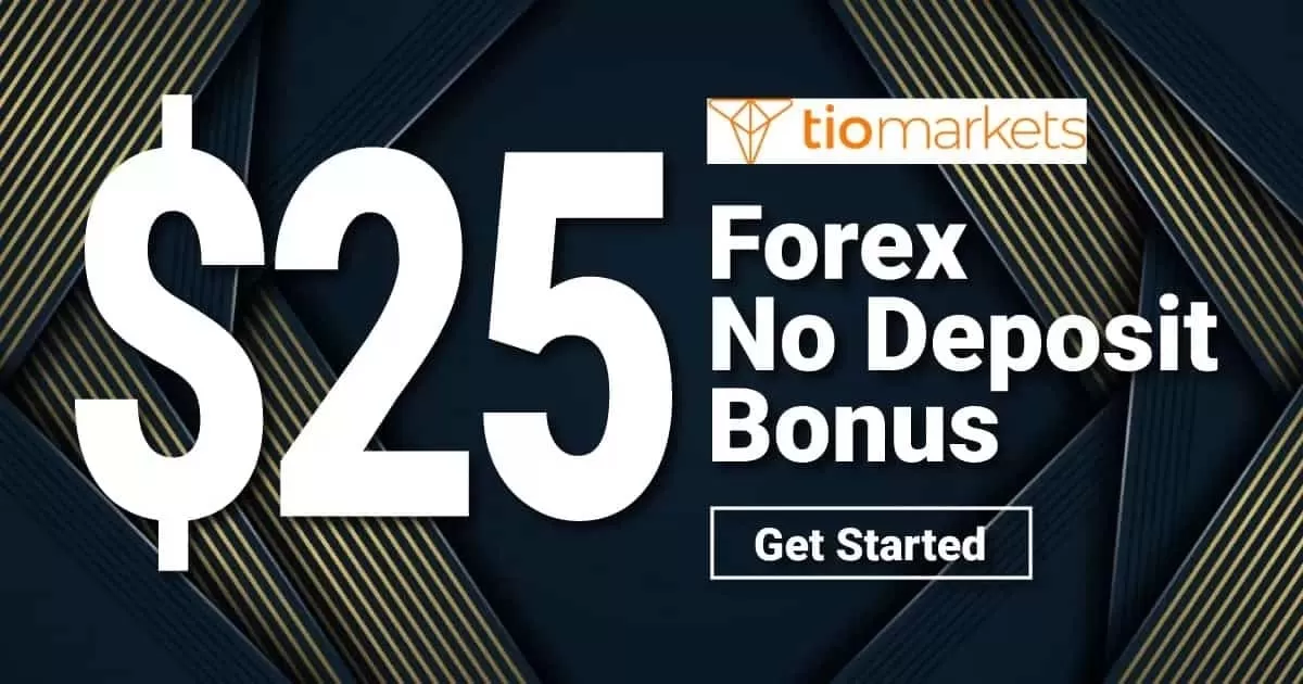 TIO Markets Ltd 25 USD Forex No Deposit Bonus